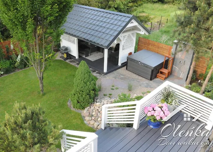 Dom Olenka- Kaszuby, Weekend, Wakacje, Sauna, Jacuzzi, Jezioro בית נופש *